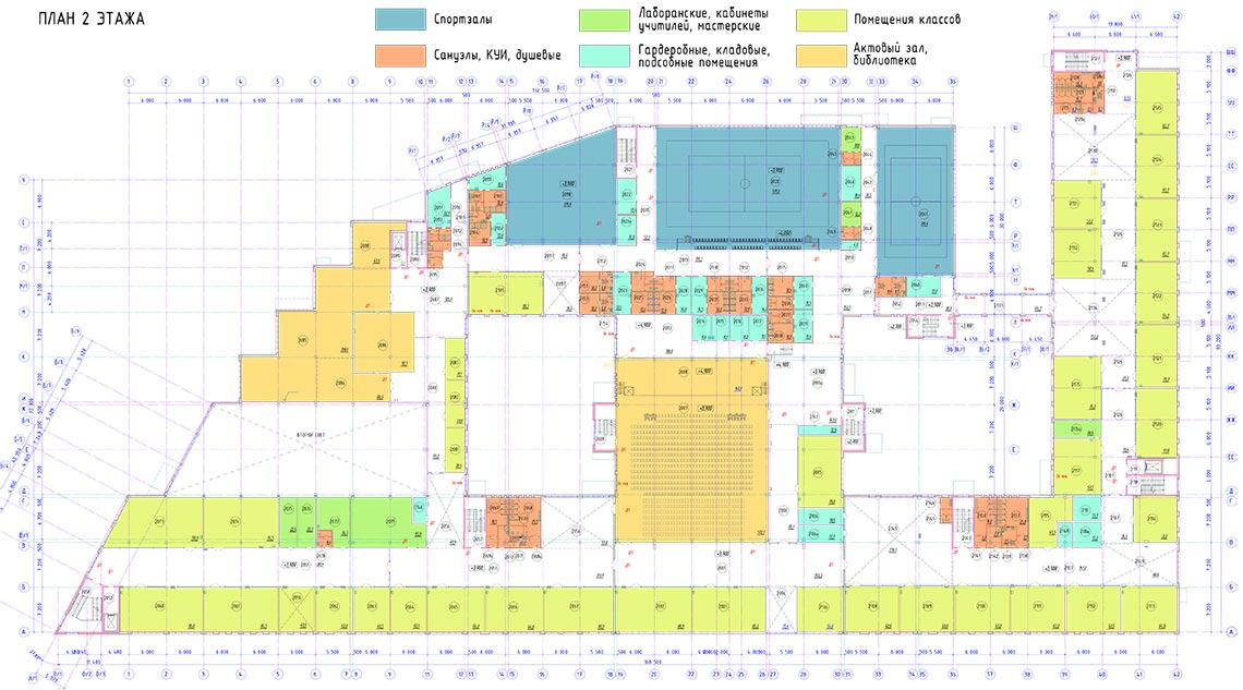 План 2 этажа школы План 2 этажа школы
