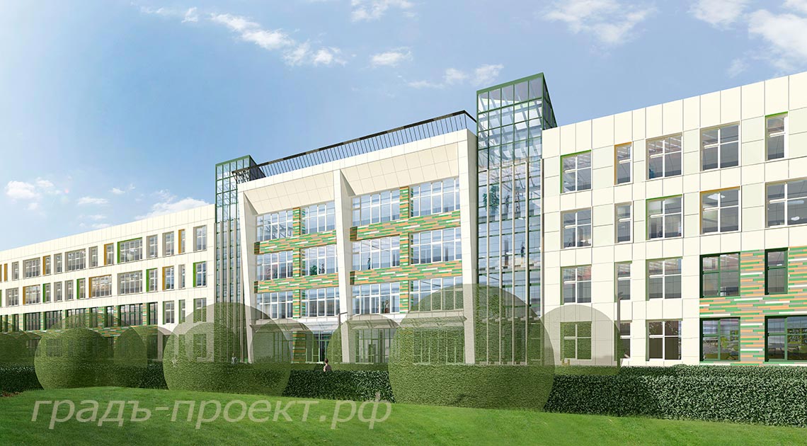 Общий вид №2 школы Общий вид №2 школы