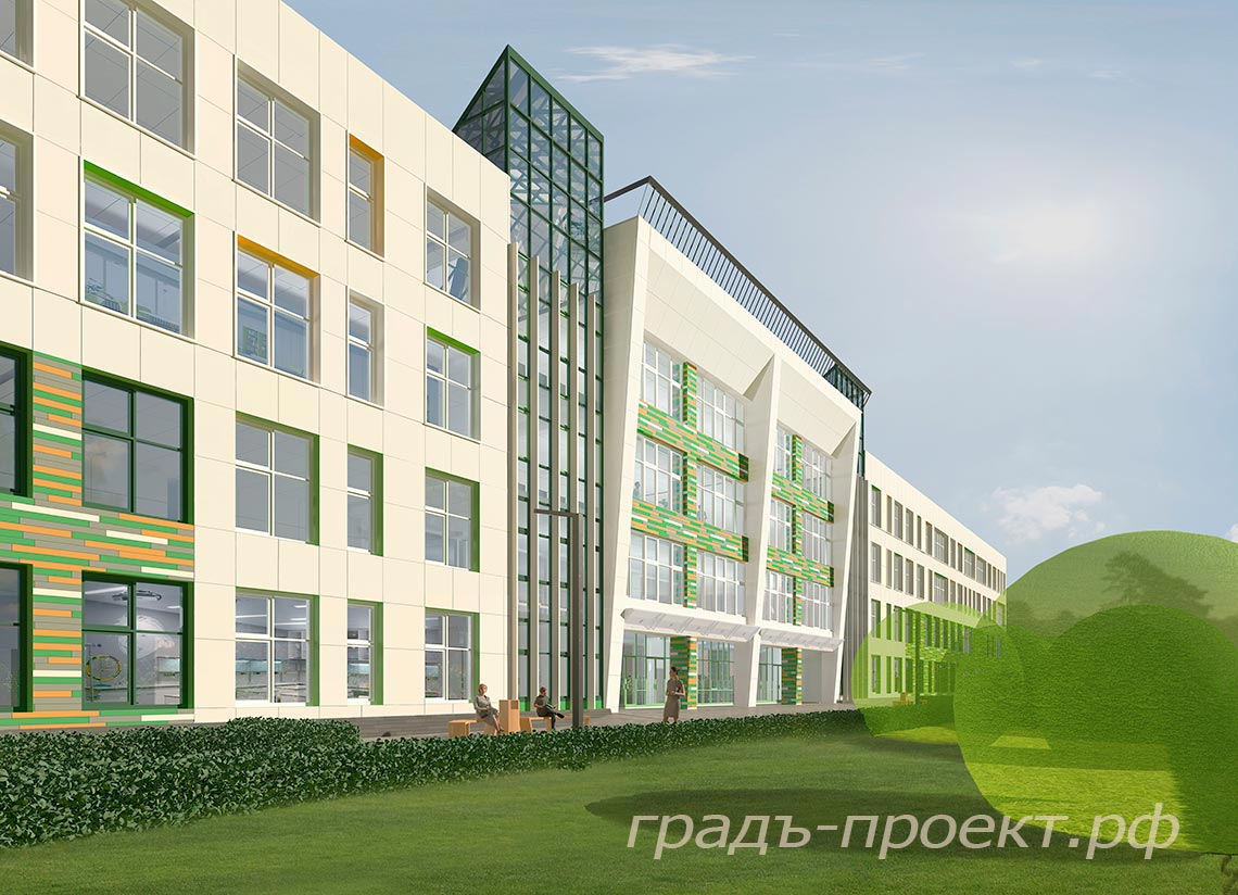 Общий вид №3 школы Общий вид школы